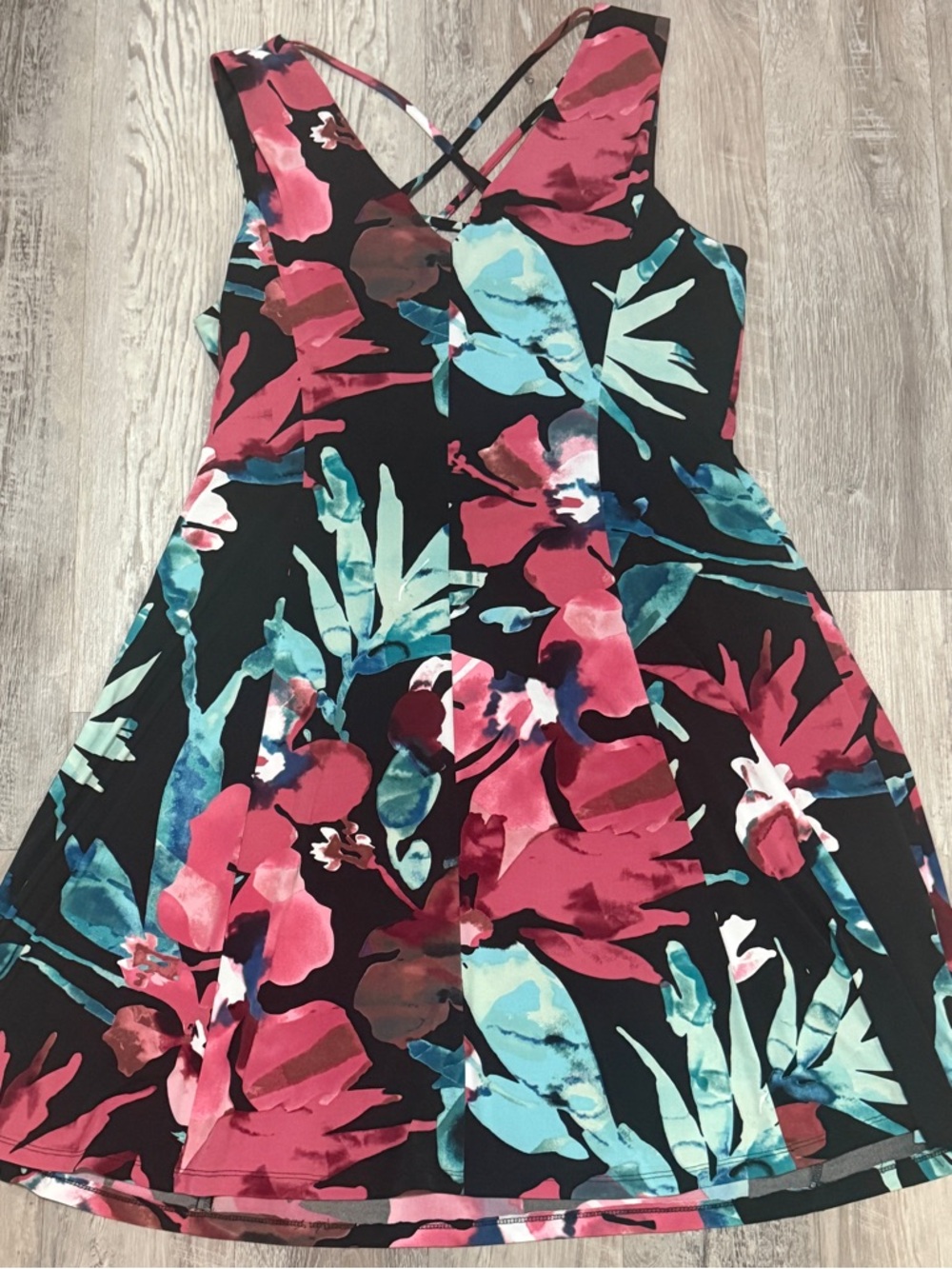 Connected Apparel Dress Size 16 Criss Cross Back Cocktail Party Wedding Guest